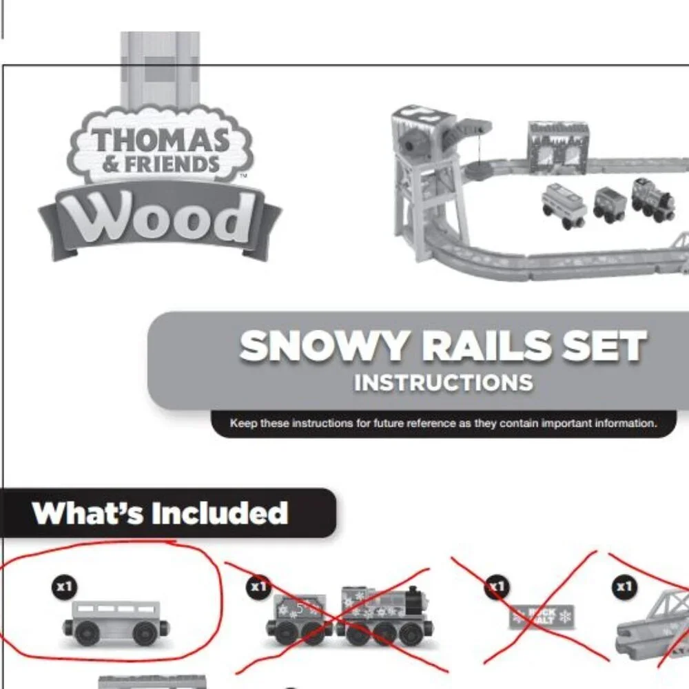 Thomas & Friends Snowy Rails Cargo Car